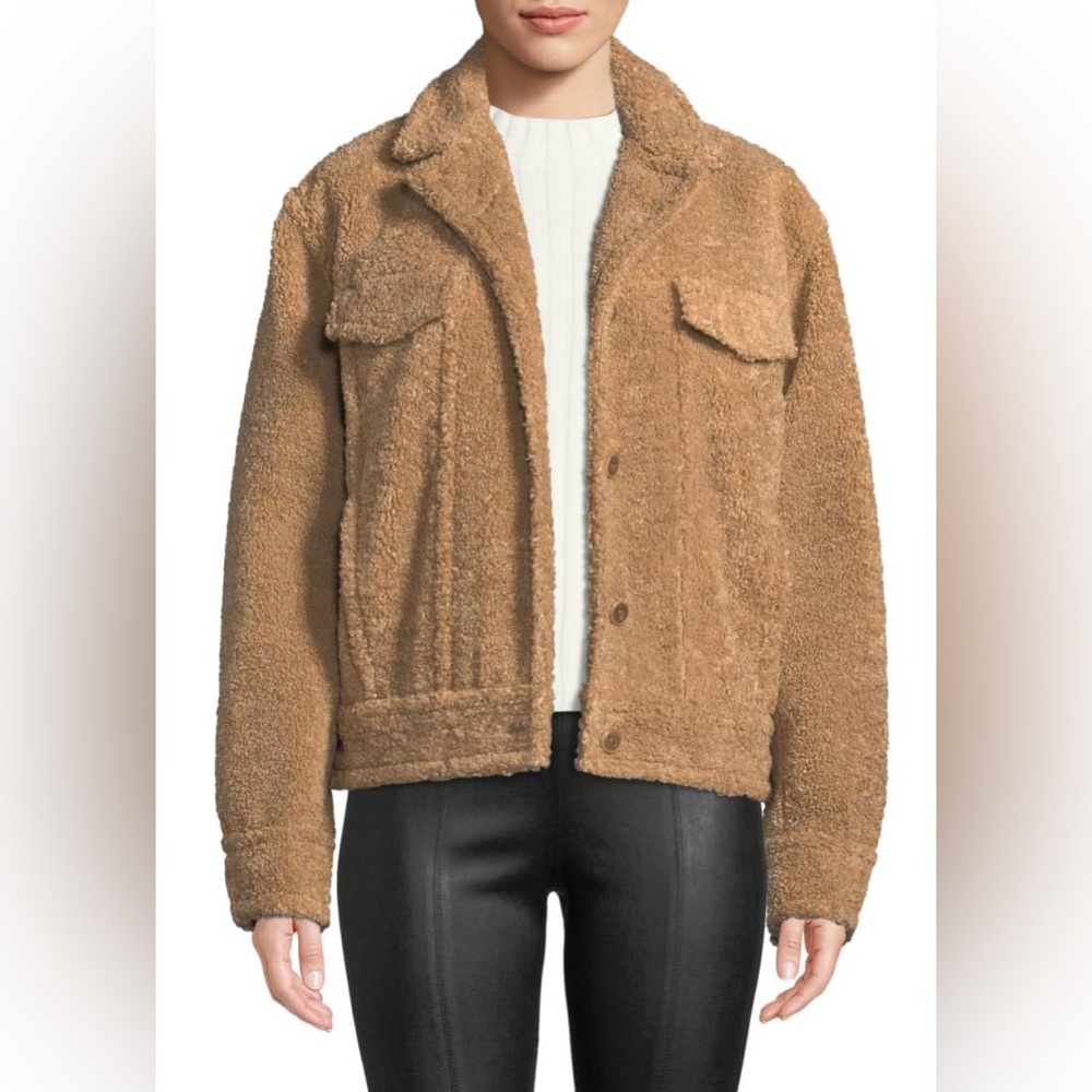 Vince. Faux Fur Jacket XS